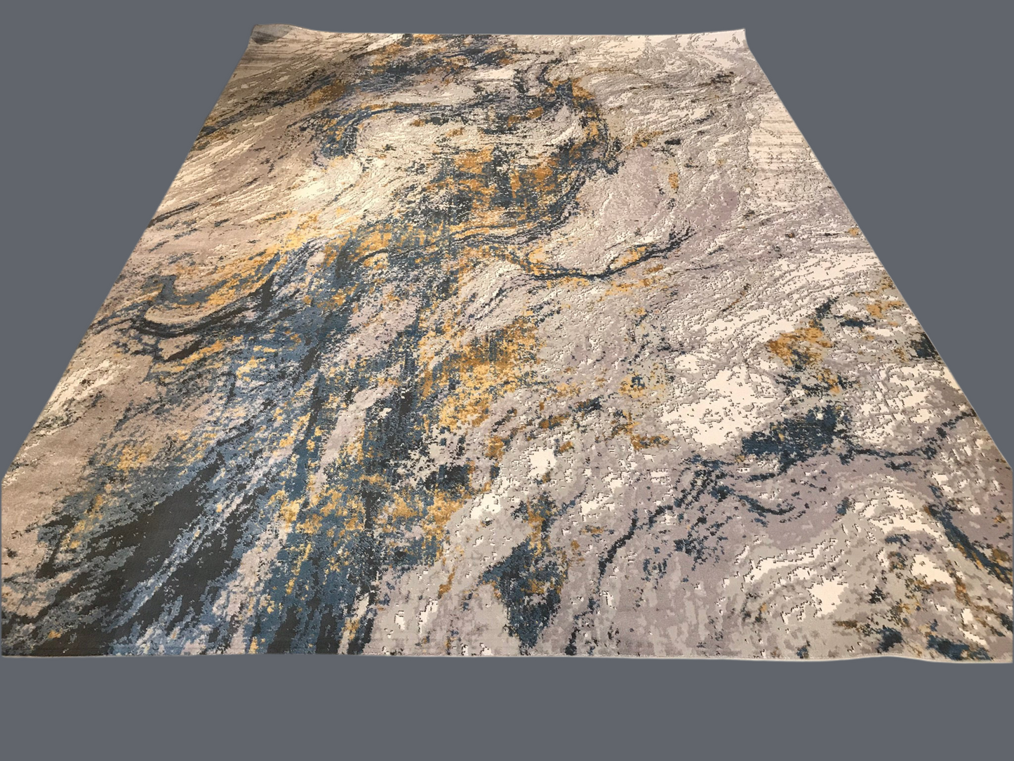 Super modern rug showcases an abstract, contemporary pattern | NU-3835