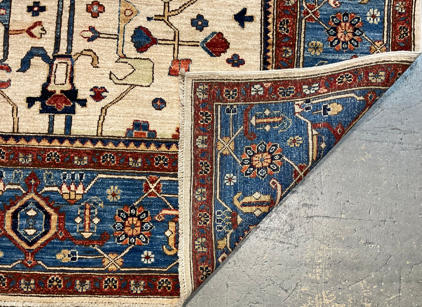Original Afghan Turkman rug | NU-7861