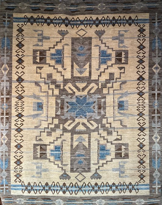 Elegance of Serapi design with a Navajo rug-inspired aesthetic | 1063