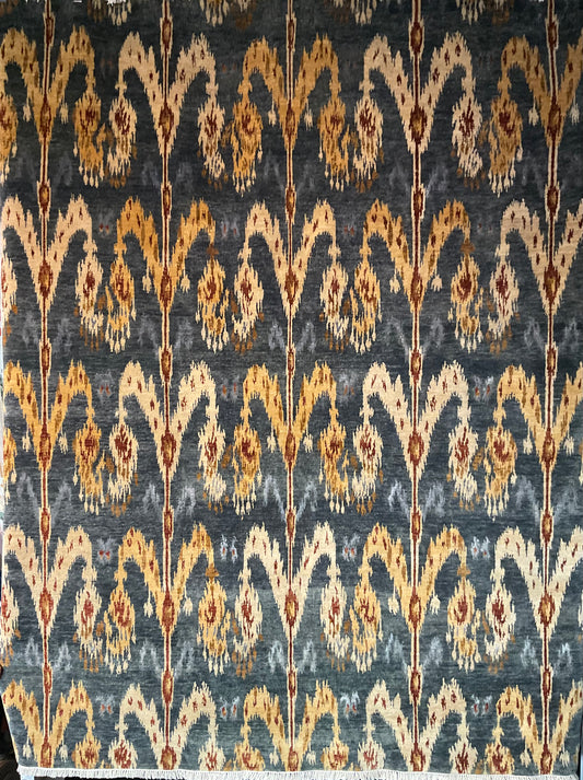 Ikat design rug | 1016