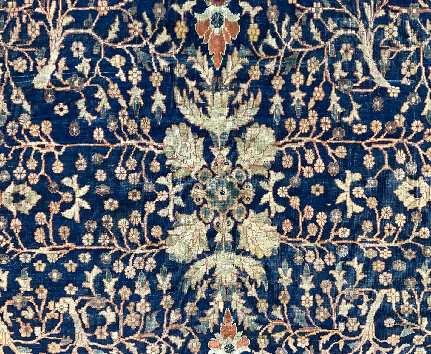 True museum-worthy Persian antique Mahal rug, exceptional | NU-4793