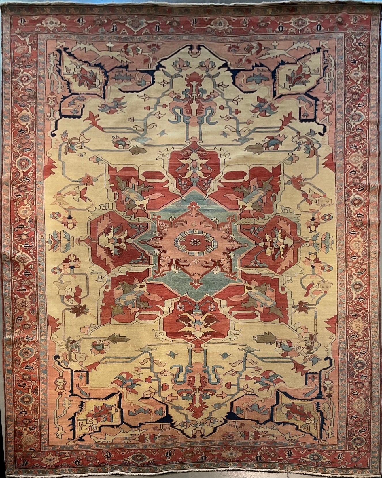 Antique Persian rug from the 1850s is a rare masterpiece | NU-2174