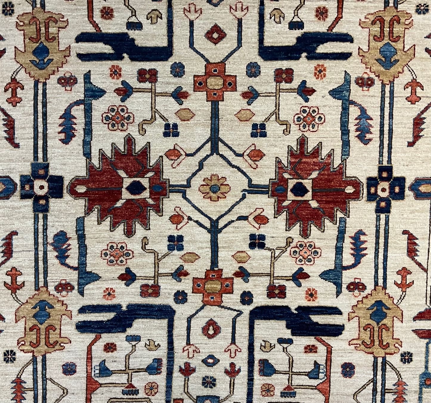 Original Afghan Turkman rug | NU-7861
