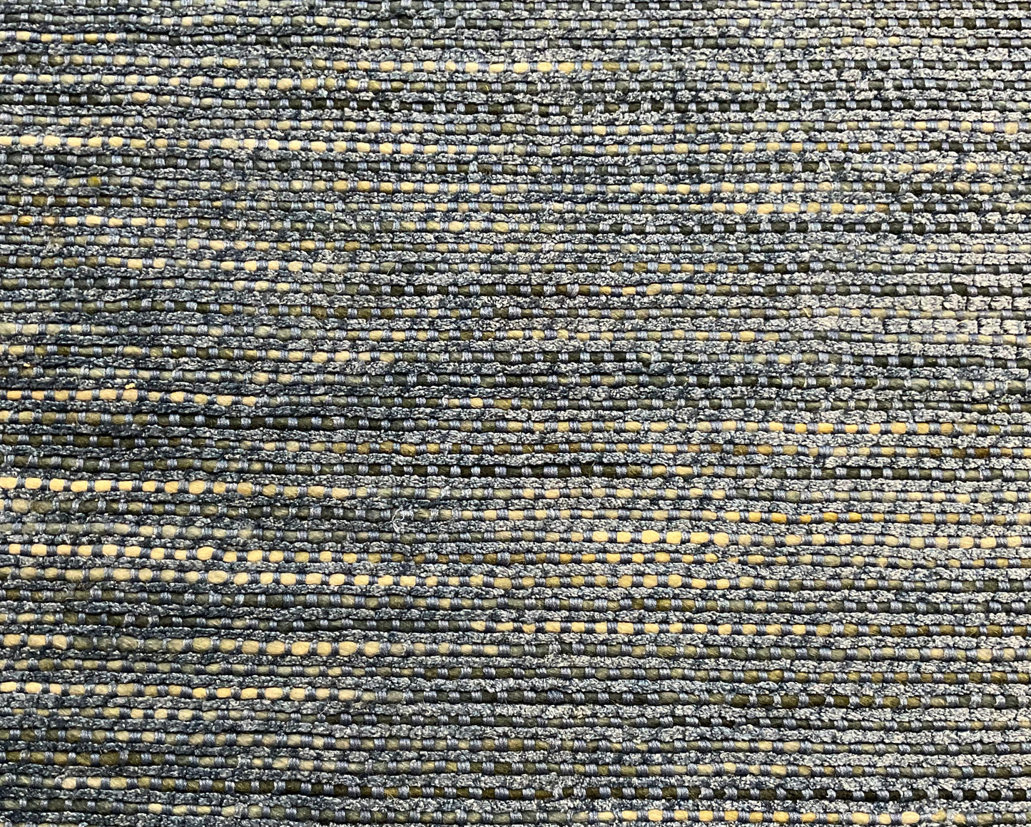 Water Blue color wool & Bamboo Silk Rug | NU-4368