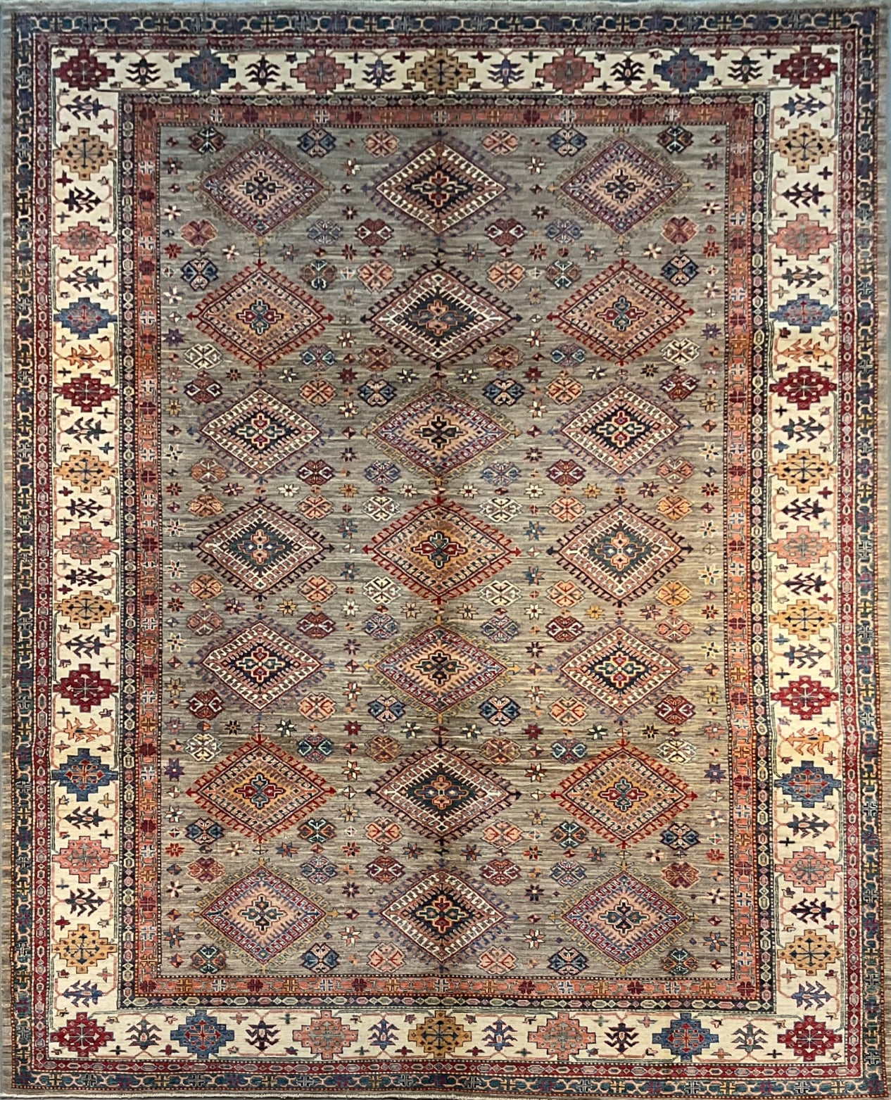 Super Kazak rug offers a fresh take on a traditional design | NU-7860