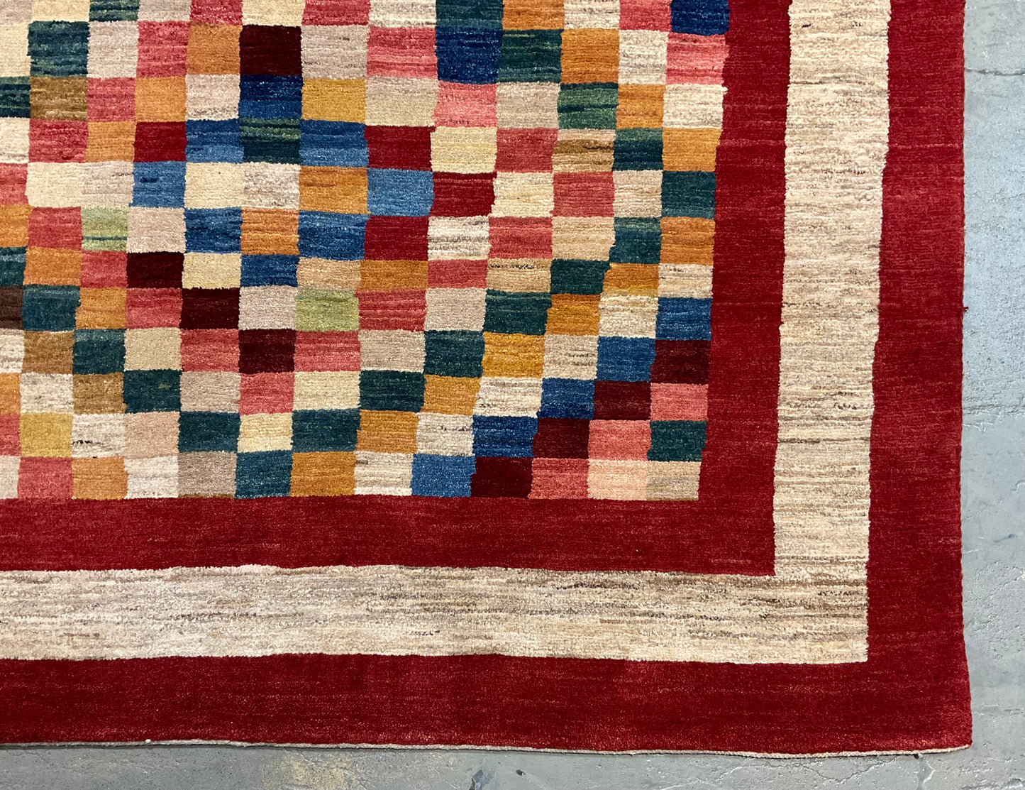 Lori Gabbeh rug, handwoven by tribal artisans in Iran | NU-988
