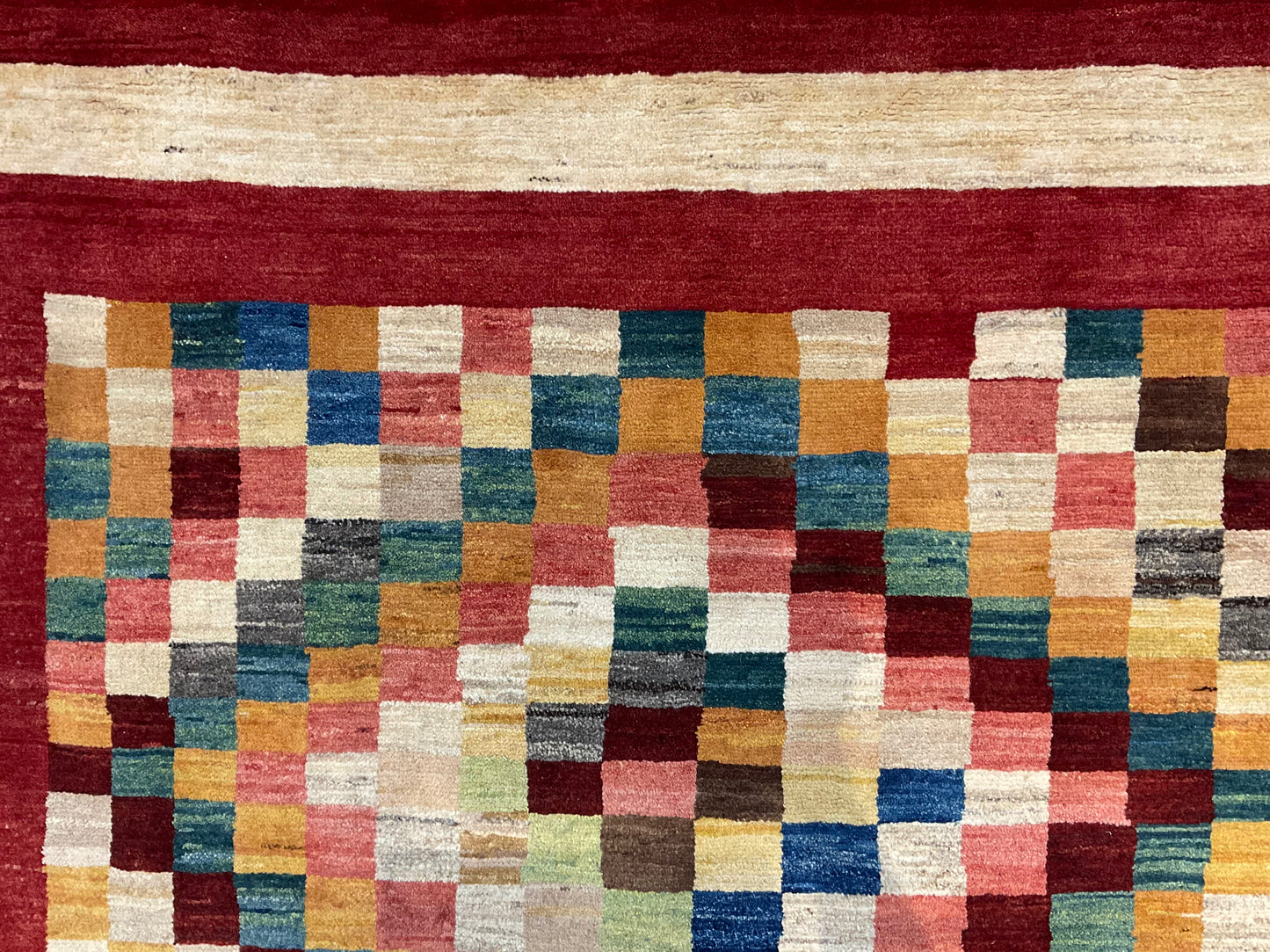 Lori Gabbeh rug, handwoven by tribal artisans in Iran | NU-988