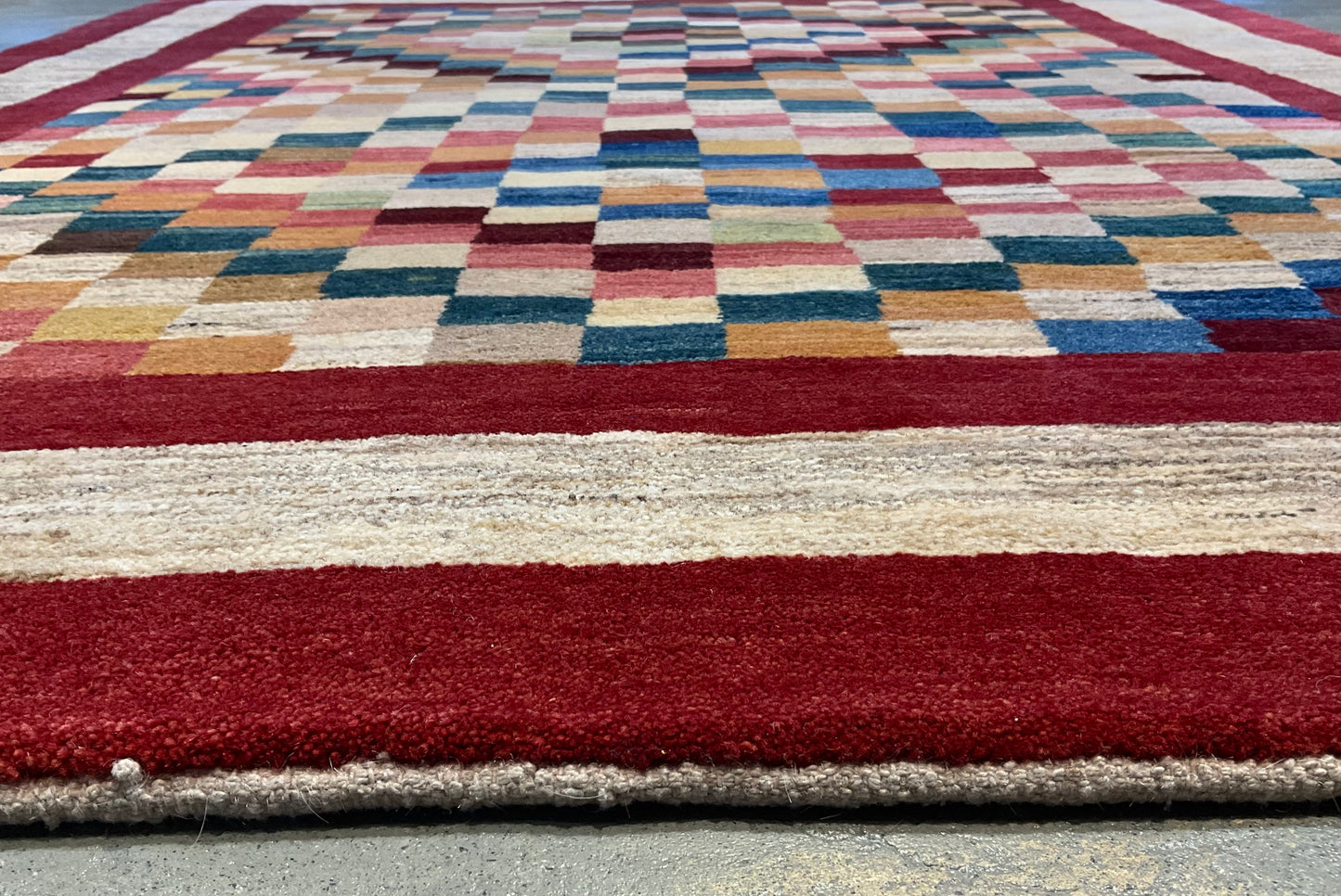 Lori Gabbeh rug, handwoven by tribal artisans in Iran | NU-988
