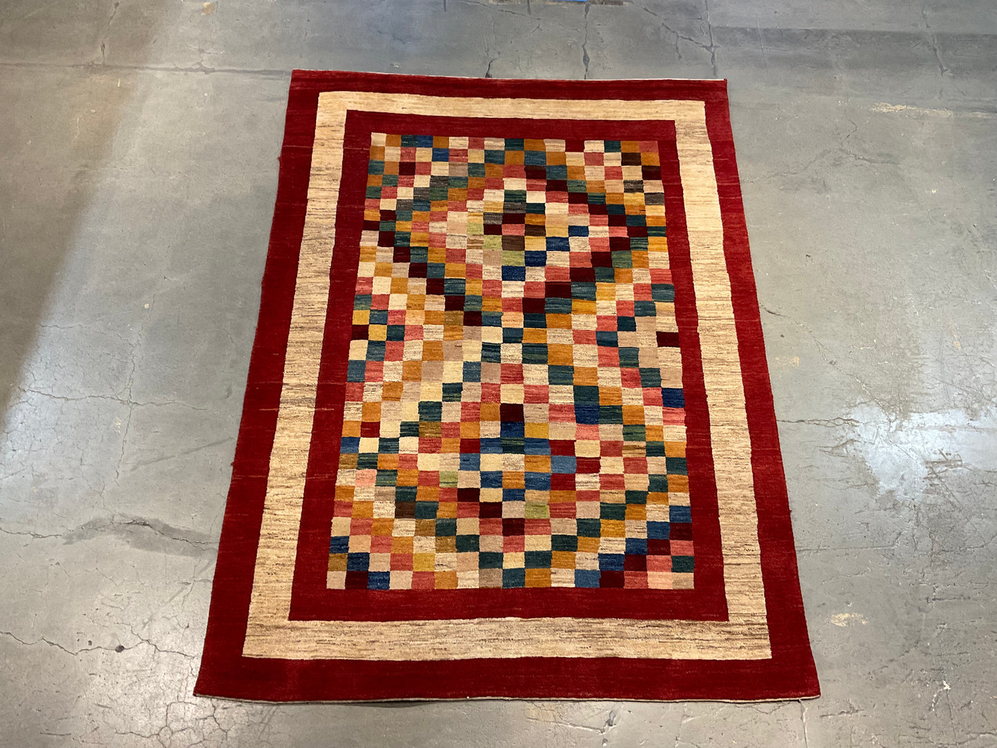 Lori Gabbeh rug, handwoven by tribal artisans in Iran | NU-988