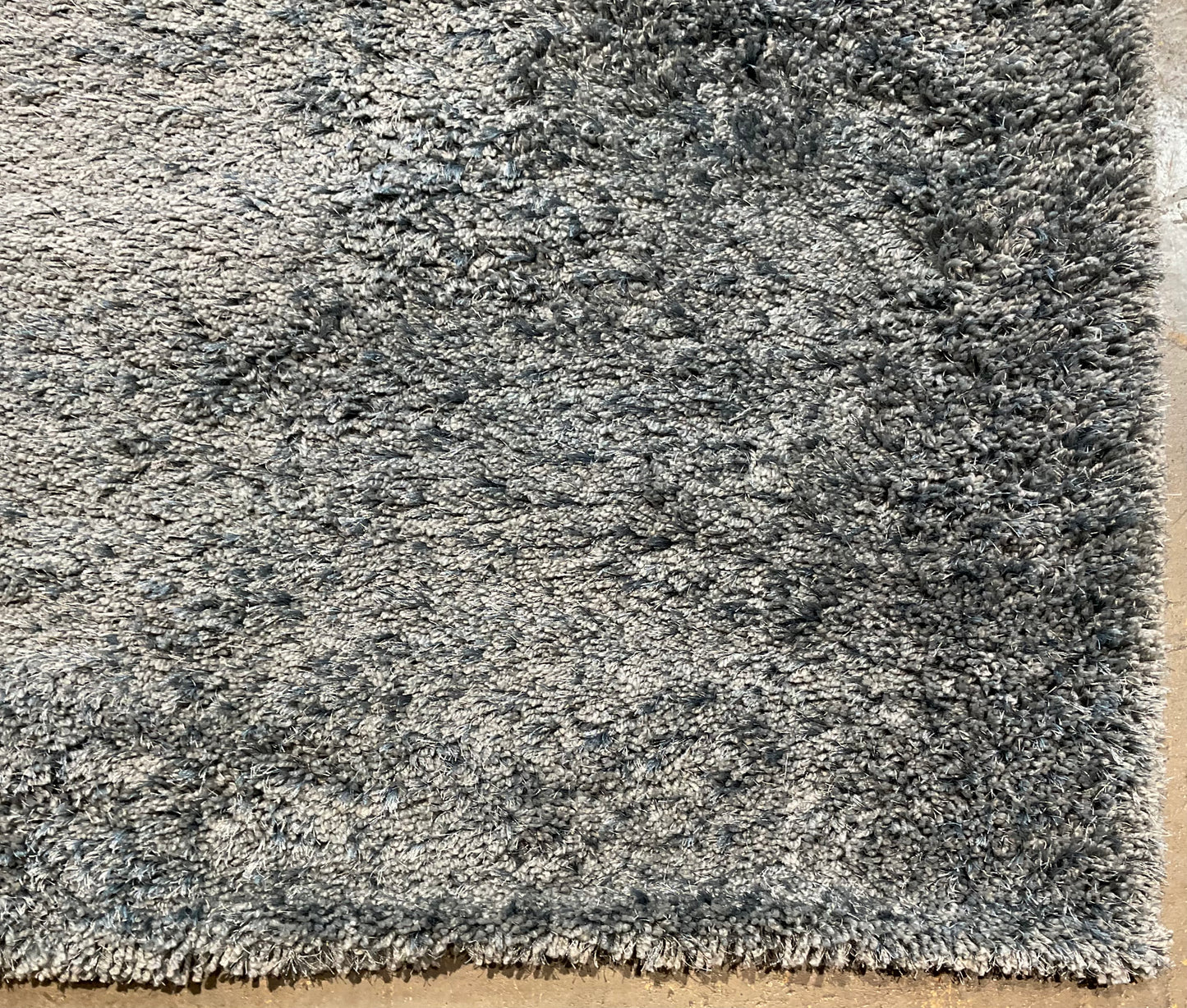 8x10 Grey-Blue Shag Rug – Thick Pile Comfort | NU-3440