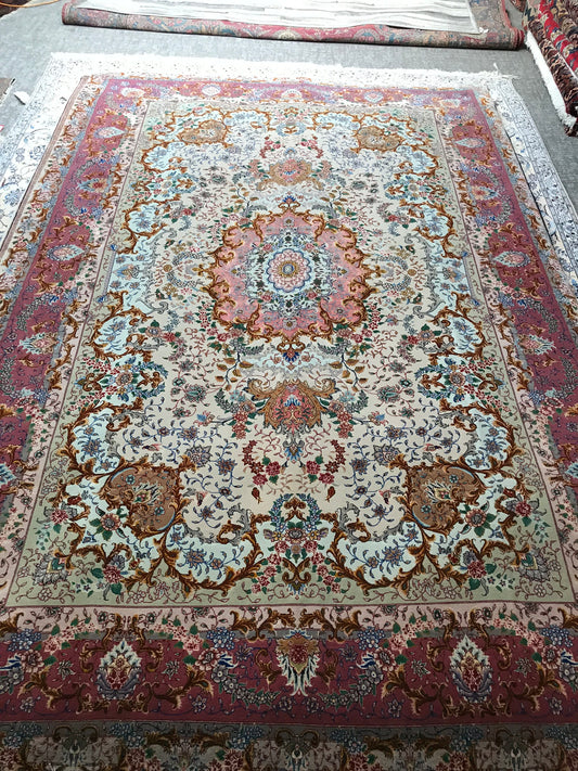 Floral Tabriz Rug