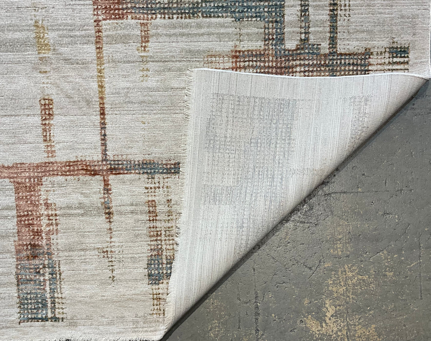 A fresh geometric area rug | NU-7885