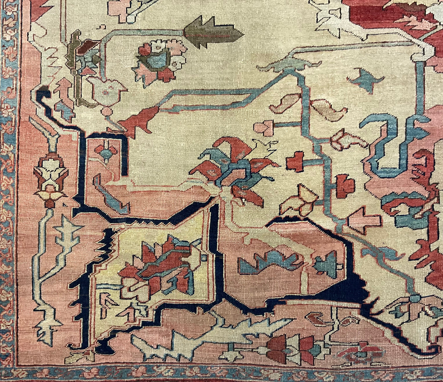 Antique Persian rug from the 1850s is a rare masterpiece | NU-2174