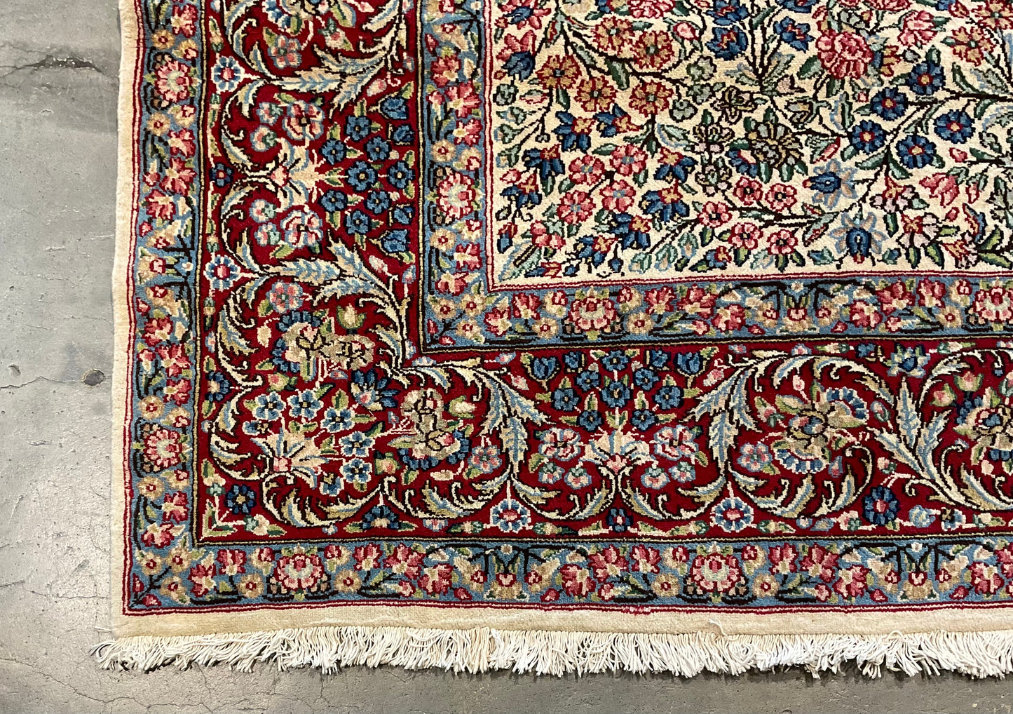 Antique Lavar Kerman rug is a rare find | NU-2188