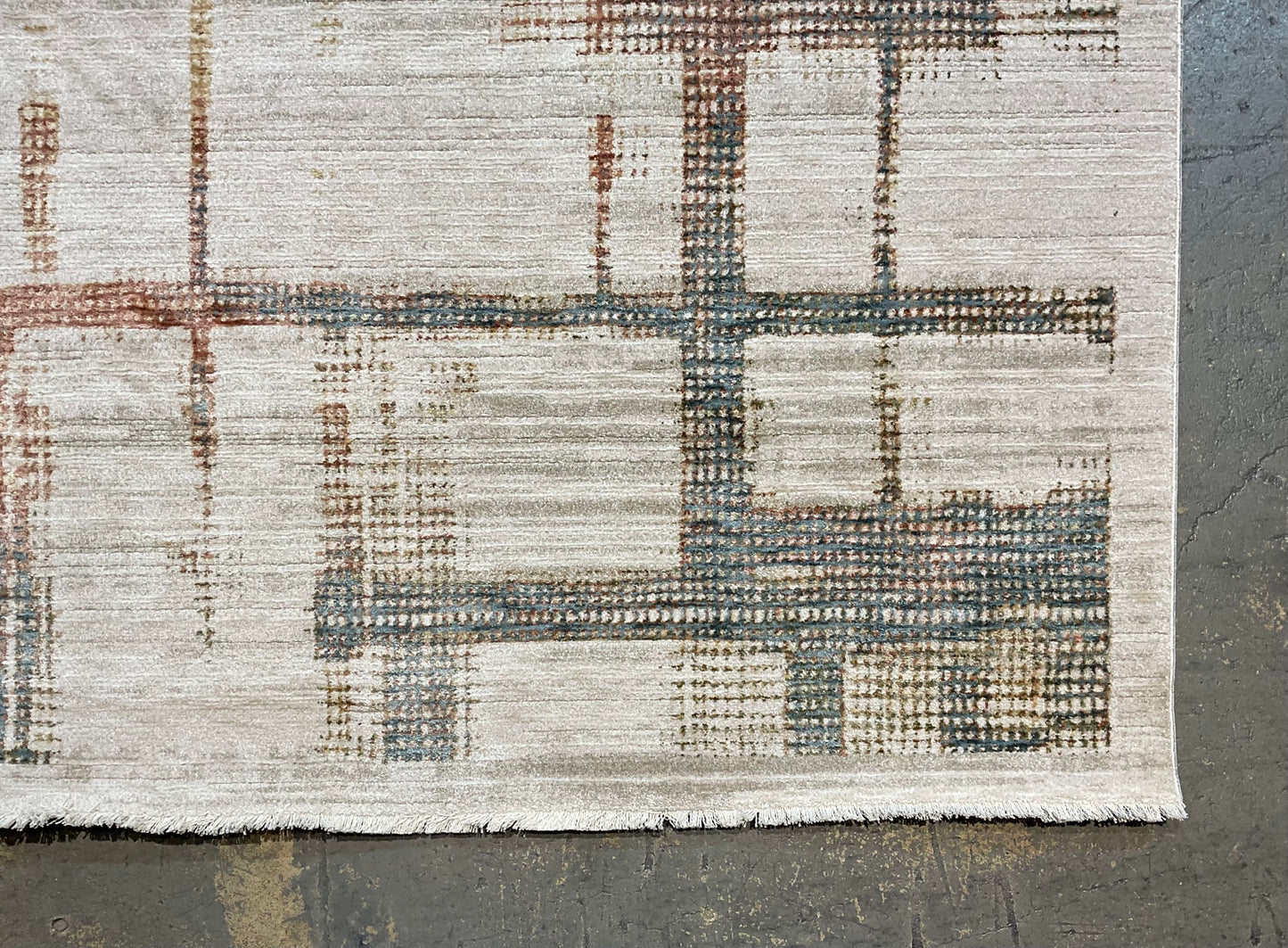 A fresh geometric area rug | NU-7885