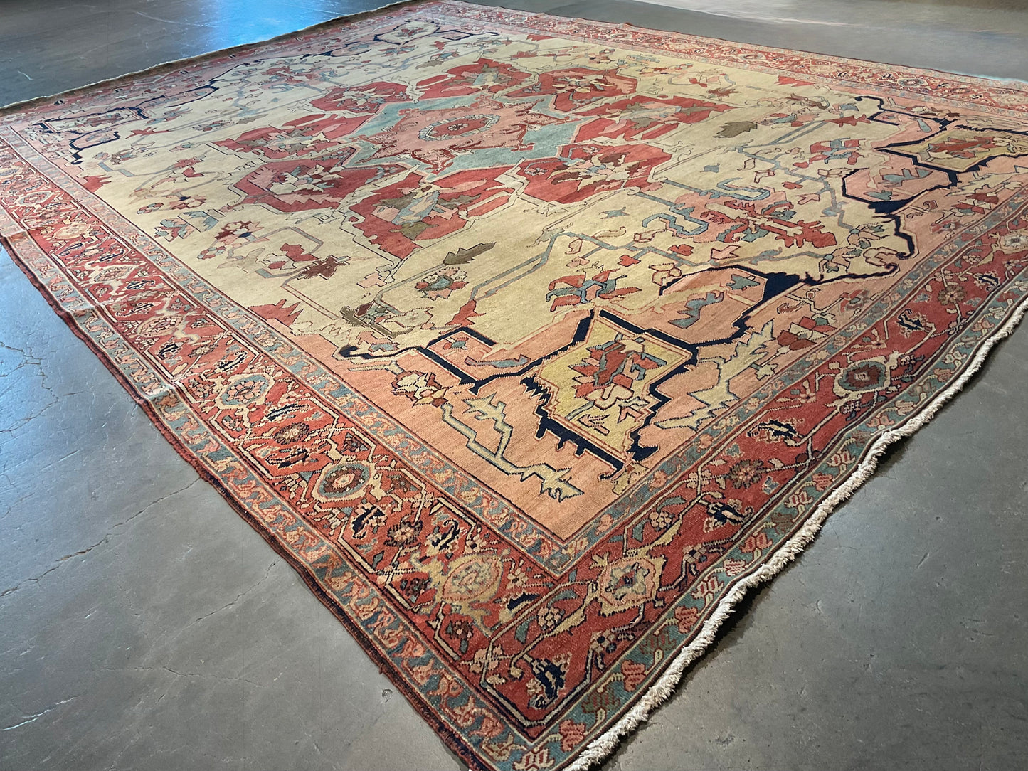 Antique Persian rug from the 1850s is a rare masterpiece | NU-2174