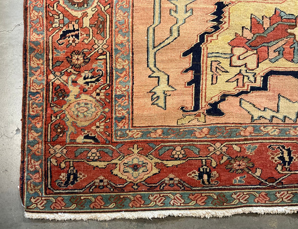 NU-2174 (Antique Persian Serapi 1850)