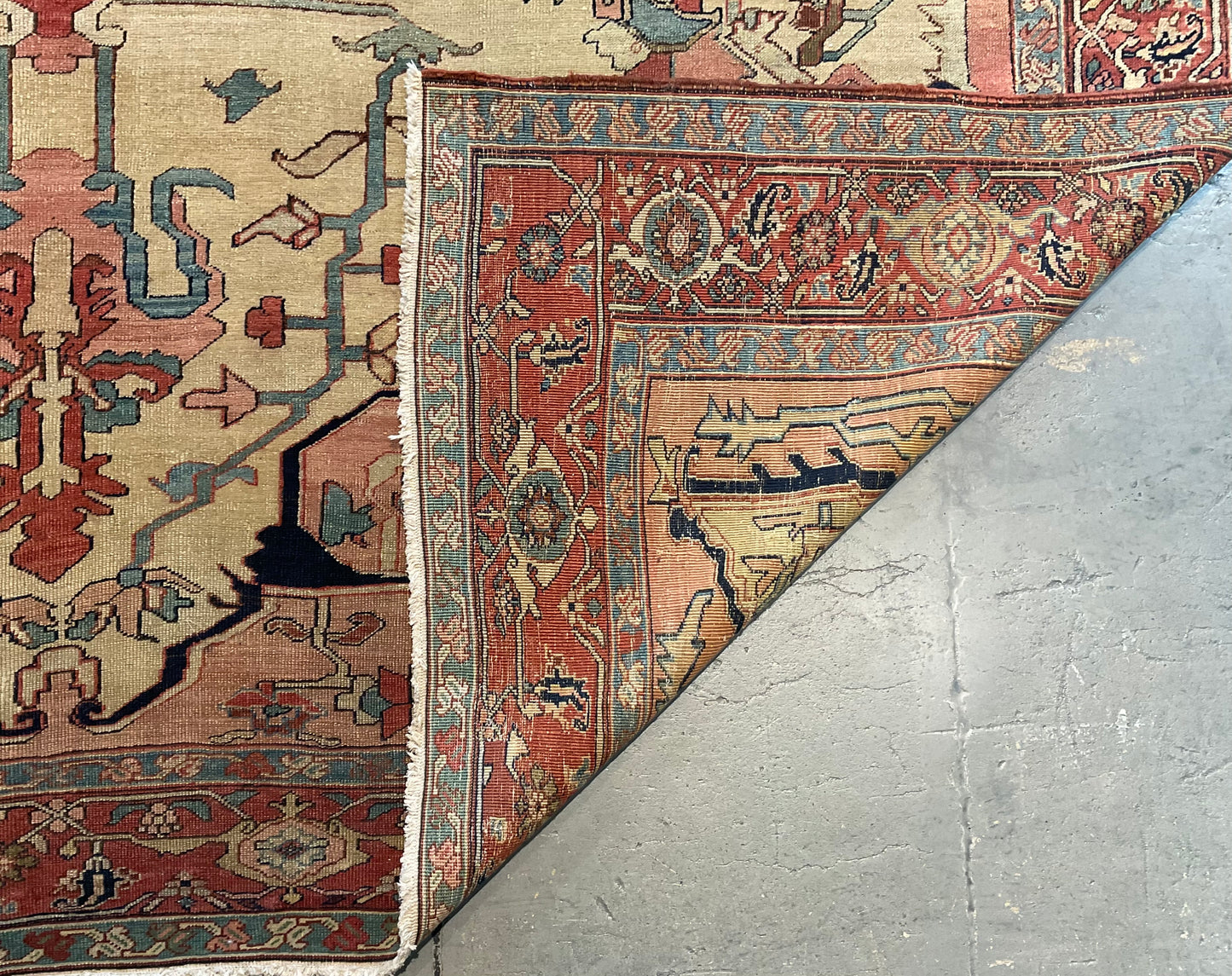 Antique Persian rug from the 1850s is a rare masterpiece | NU-2174