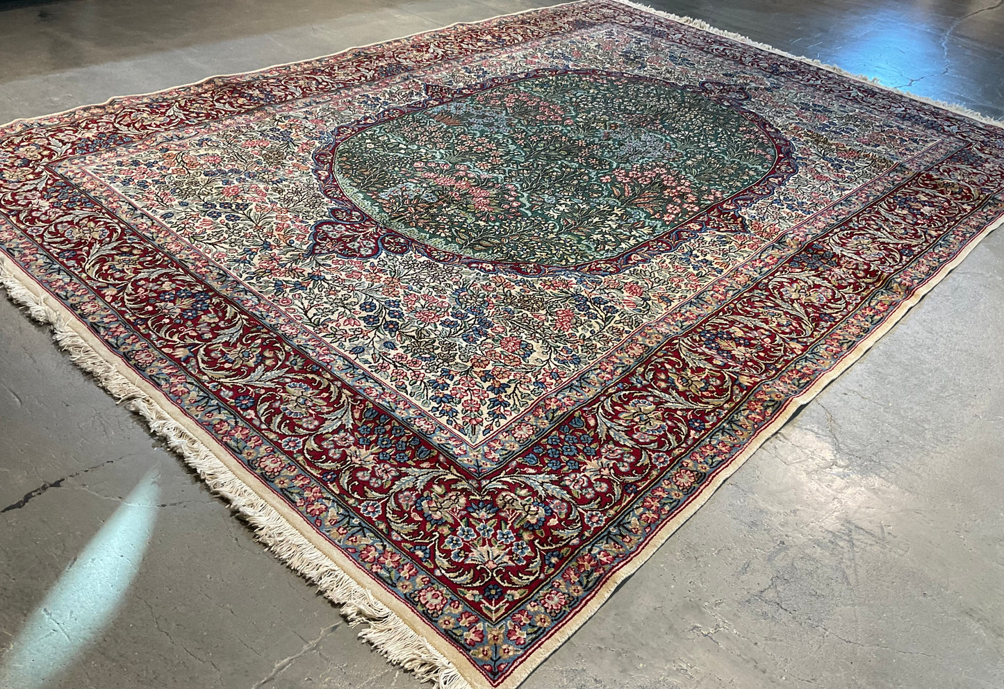 Antique Lavar Kerman rug is a rare find | NU-2188