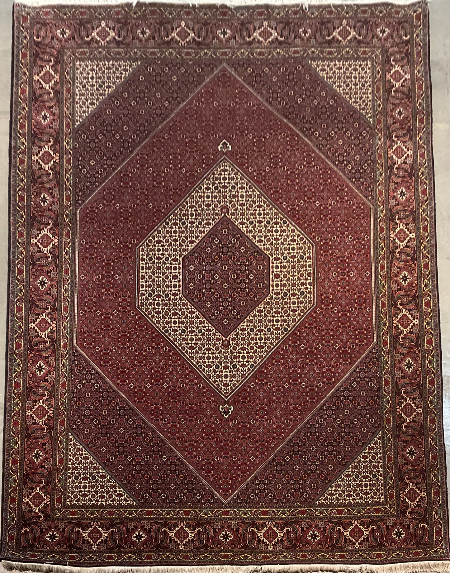 Fine Bidjar rug, handwoven in Iran | NU-4973