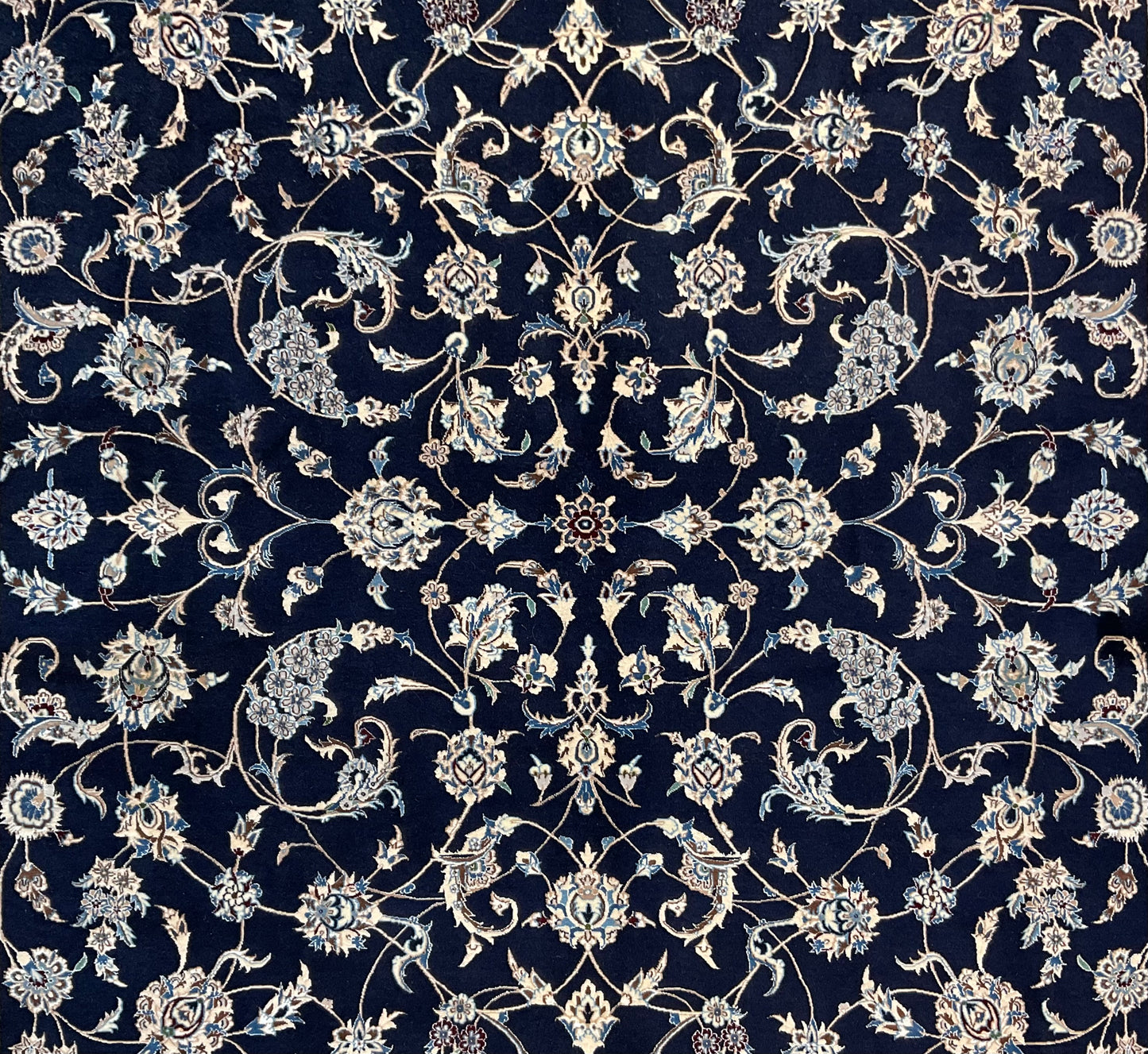 Hand-knotted in Nain , most detailed Persian rugs | NU-4972