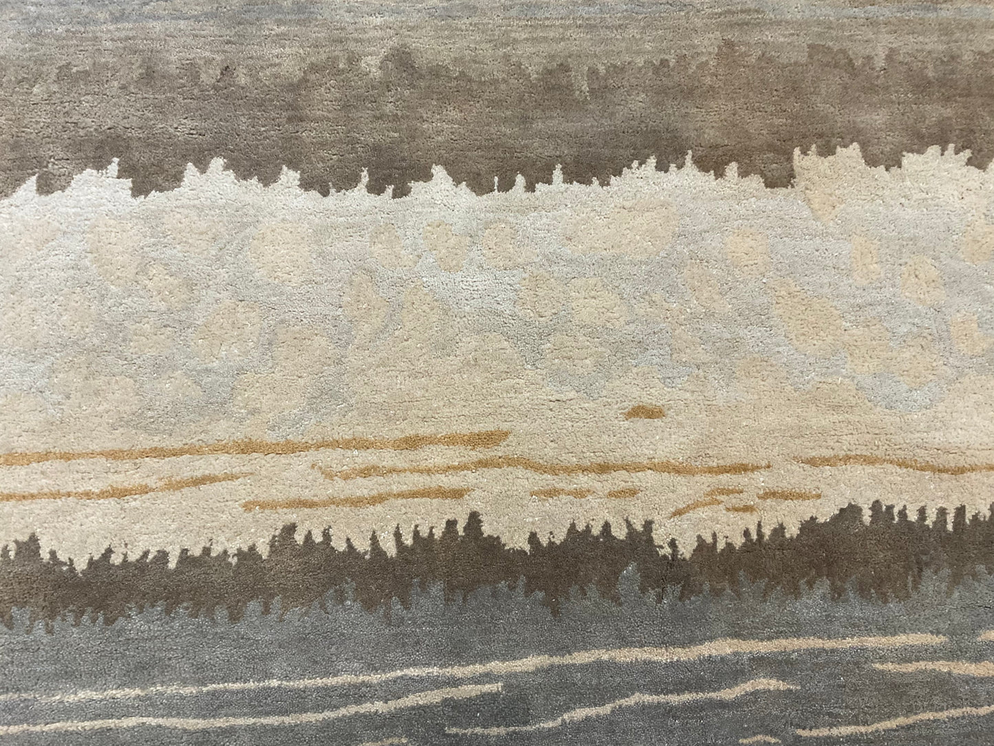 Transitional Tufted Wool Rug | NU-4362