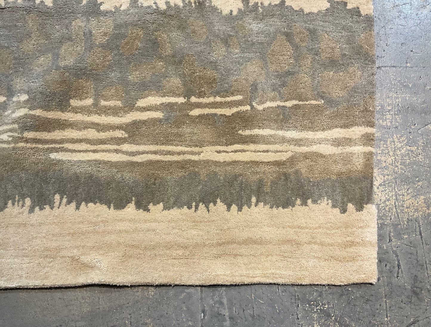 Transitional Tufted Wool Rug | NU-4362