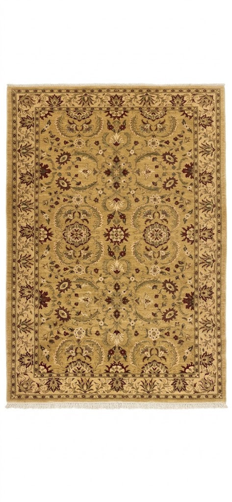 Fine Hand-Knotted Vegetable-Dyed Wool Palace Size Rug in Bellevue | NU-5039