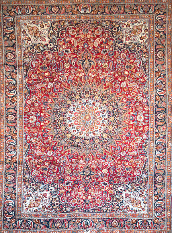 NU-2228 (9'x12' Antique Persian Rug)