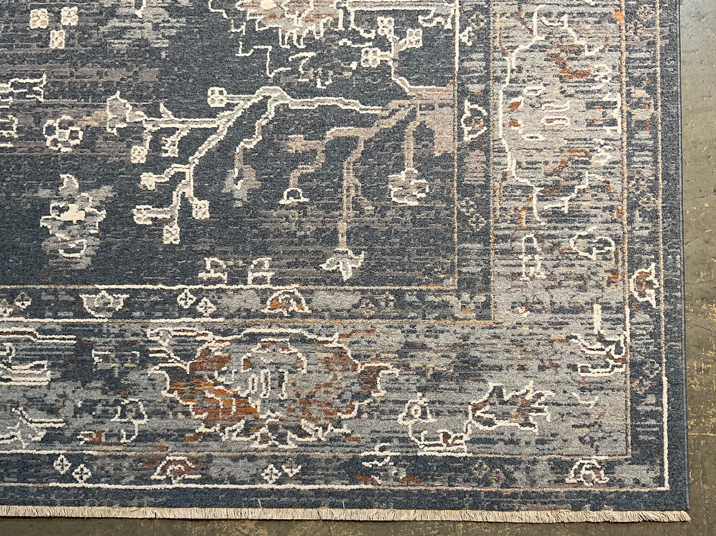 Persian rug pattern set against a soft grey background | NU-6236