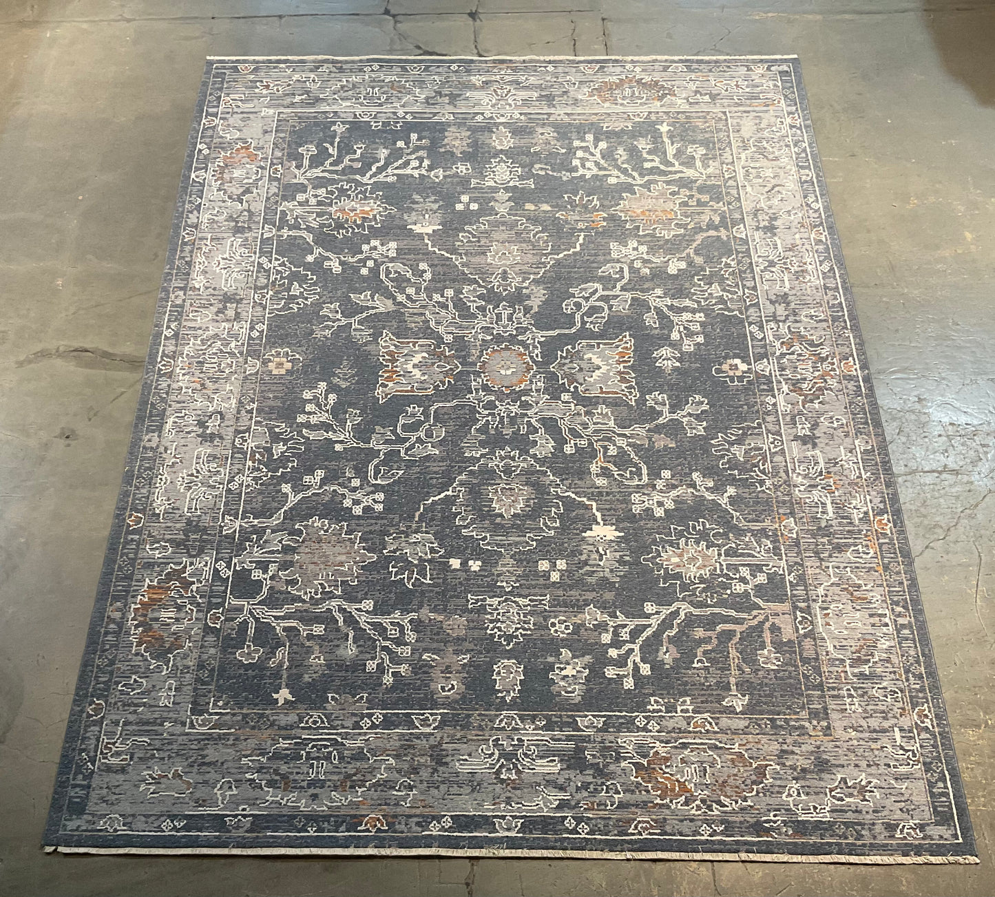 Persian rug pattern set against a soft grey background | NU-6236