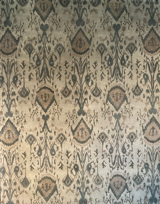 Enhance your space with this 8x10 Ikat Rug | NU-4381
