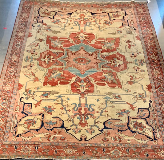 Antique Serapi 1875